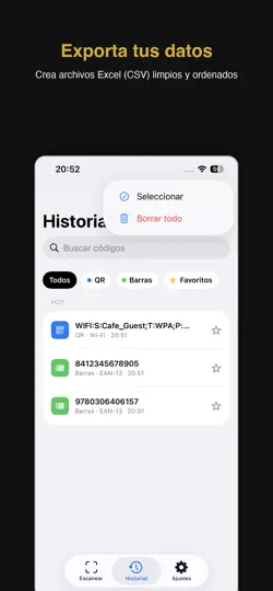 Captura de pantalla de PureLens en iPhone 6