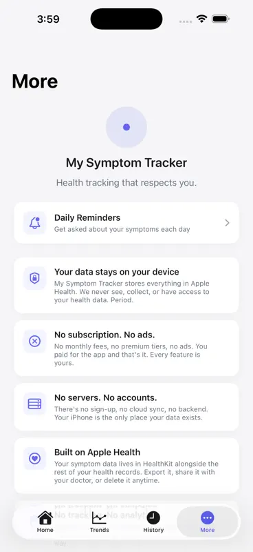My Symptom Tracker screenshot 6 of 6