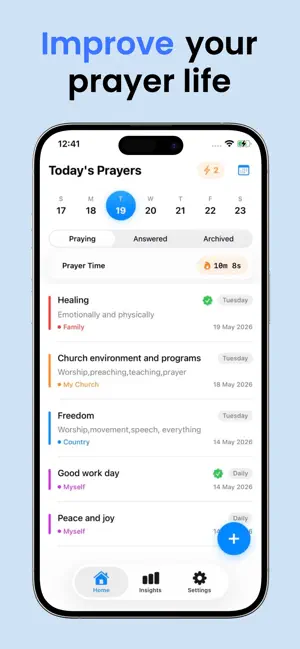 Prayer Journal - Daily Prayer screenshot 1