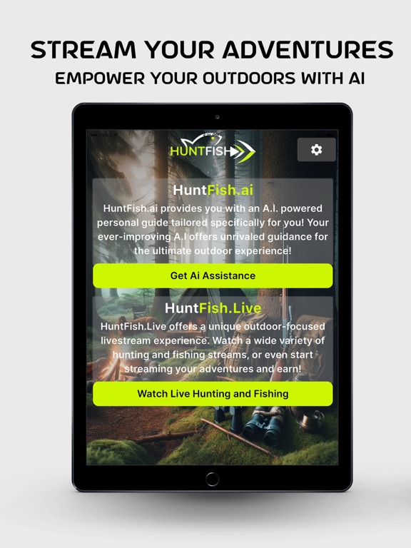 HuntFish.AI iPad screenshot 4 - Sports app