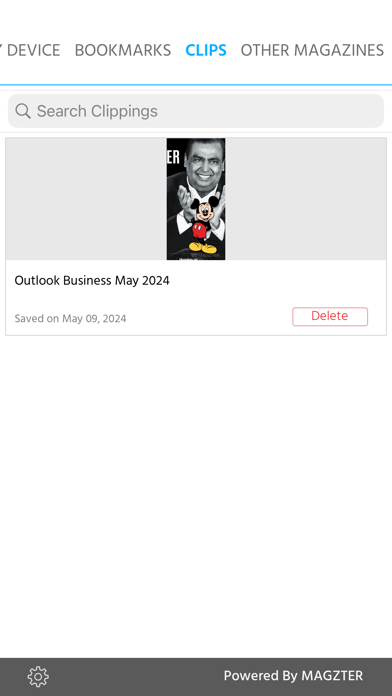 Outlook Business Magazine Screenshot
