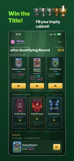 COPA - The Soccer Card Game screenshot 2