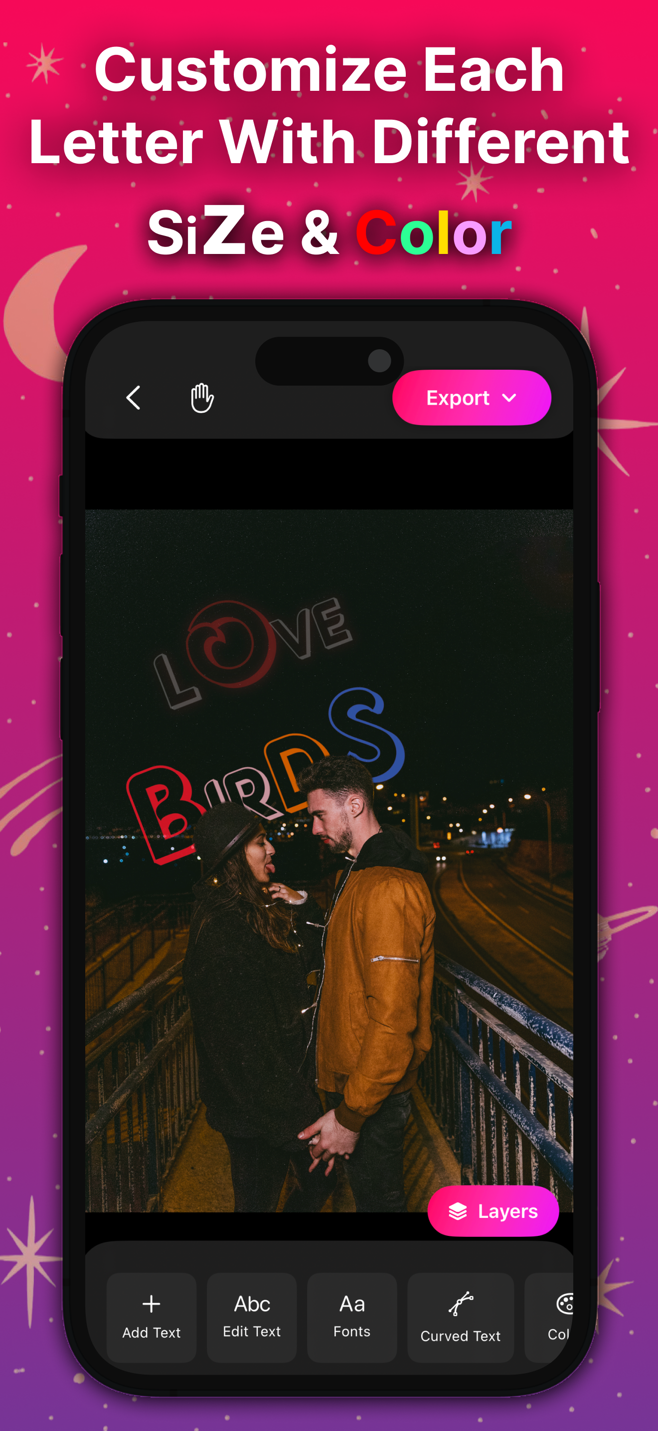 Text Behind Image - Behind Me