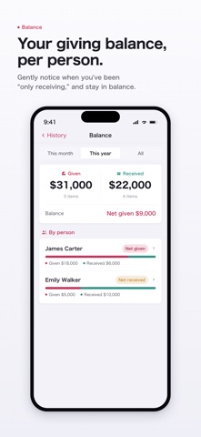 Gift Calendar: Track & Return Screenshot 4 of 5
