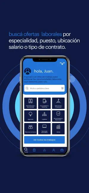 Randstad App iPhone screenshot 2