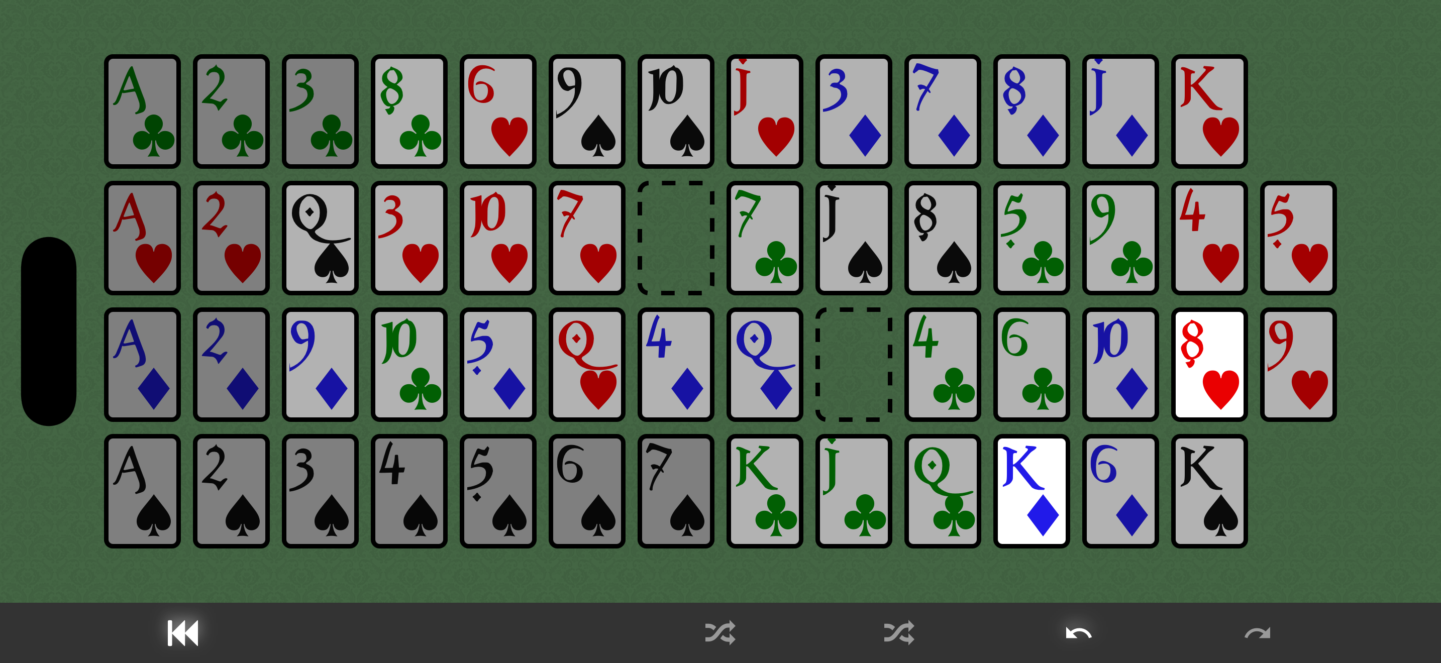 Desert Walk Solitaire