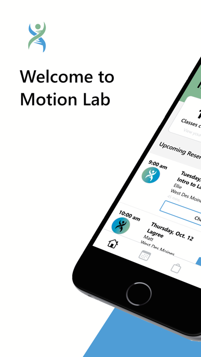 IA Motion Lab iPhone screenshot 1 - Health & Fitness app