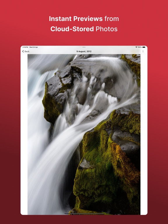 Cloud Gallery iPad screenshot 6 - Photo & Video app
