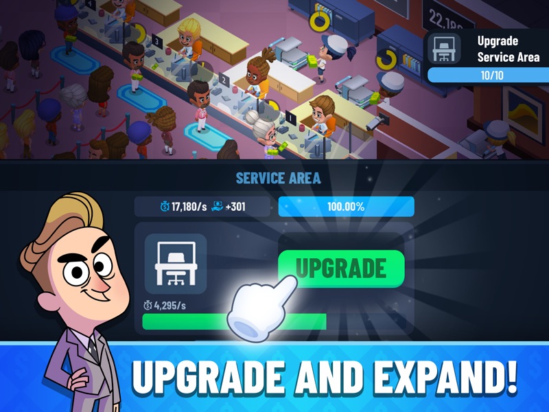 Idle Bank Tycoon: Money Game screenshot 9