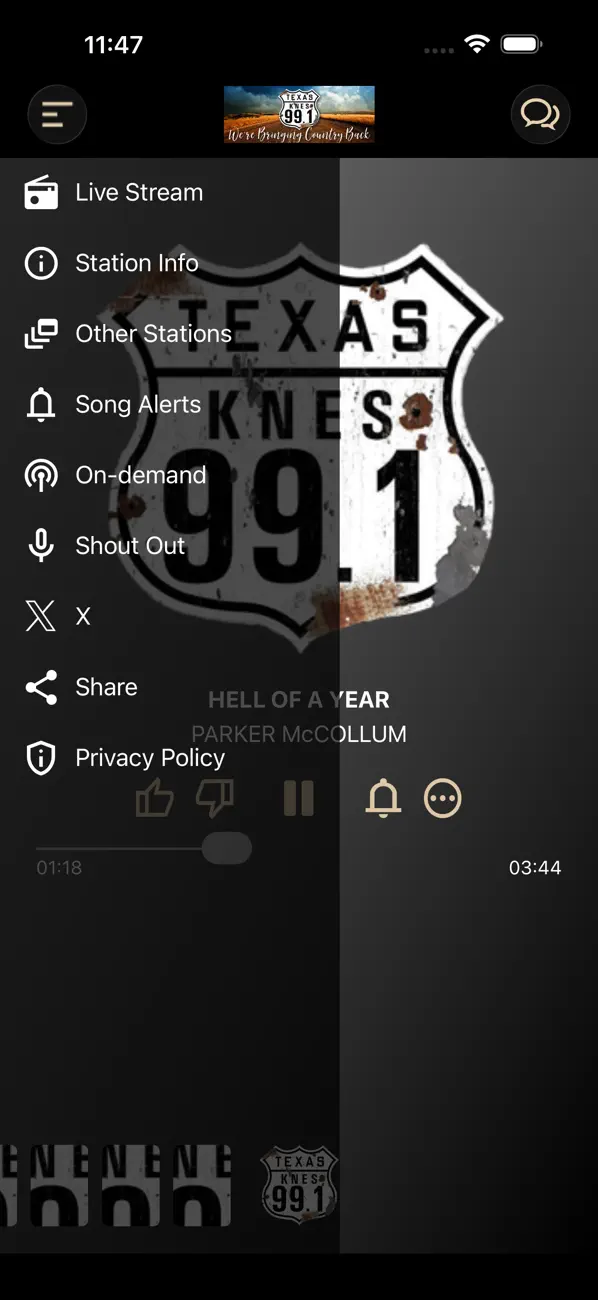 Screenshot #2 pour KNES Texas 99.1