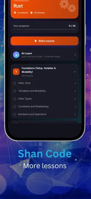 ShanCode: Learn to Code screenshot 2