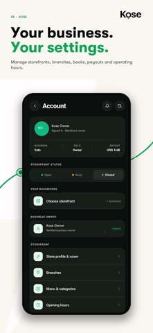 Kose Merchant screenshot