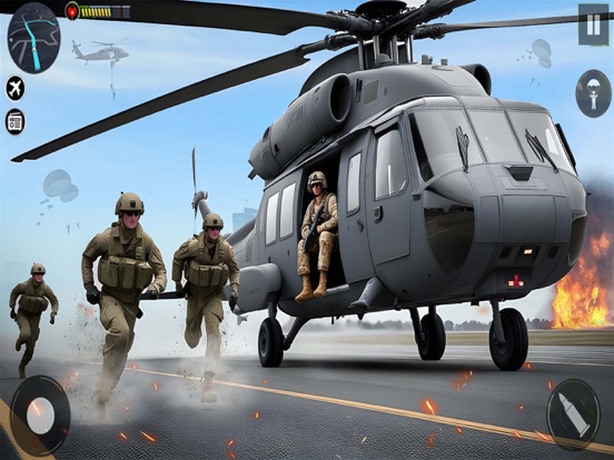 Screenshot #5 pour Army Helicopter Transport 3D