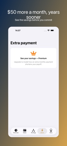 Debt Payoff: Snowball Plan Screenshot 5 of 9