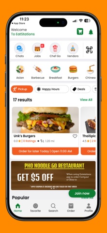 EatStations Screenshot 1 of 6