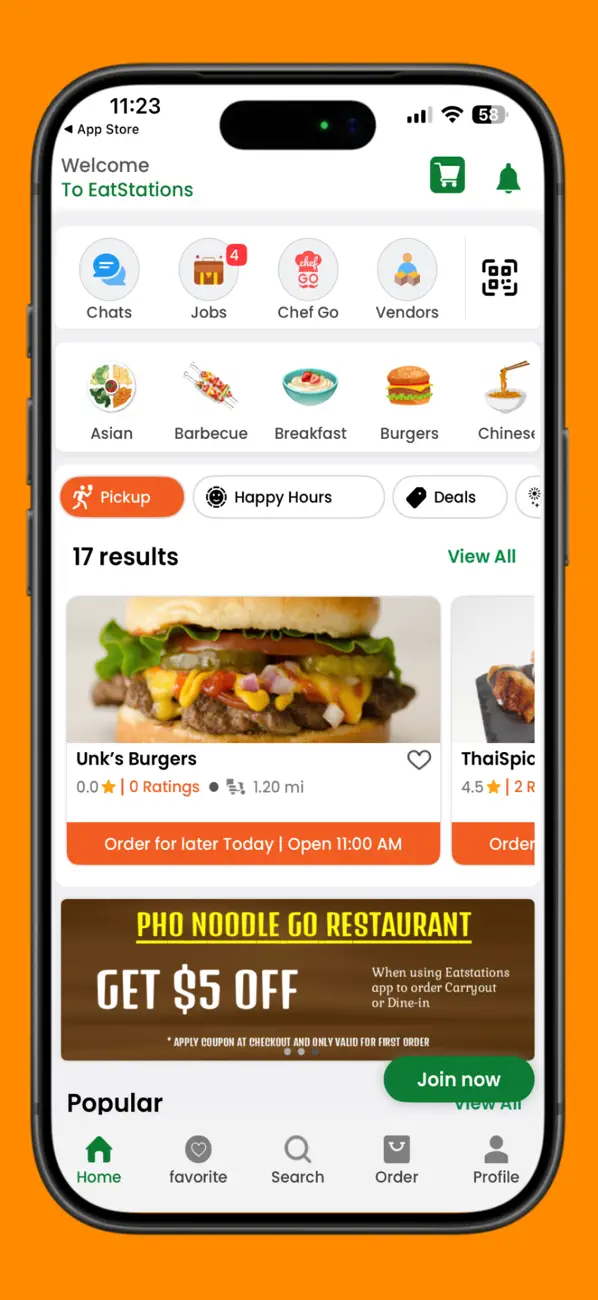 Screenshot #1 pour EatStations