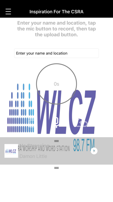 WLCZ 98.7fm Screenshot