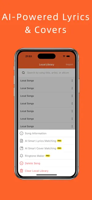 Mint Offline Music Player screenshot 4