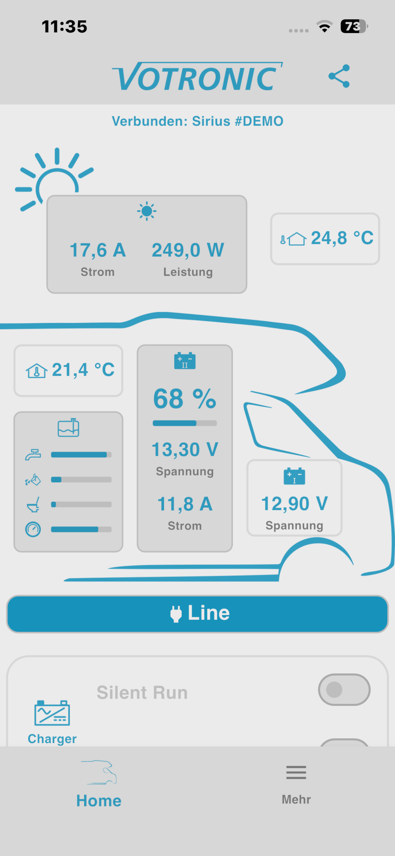 Votronic VZE Control screenshot 6