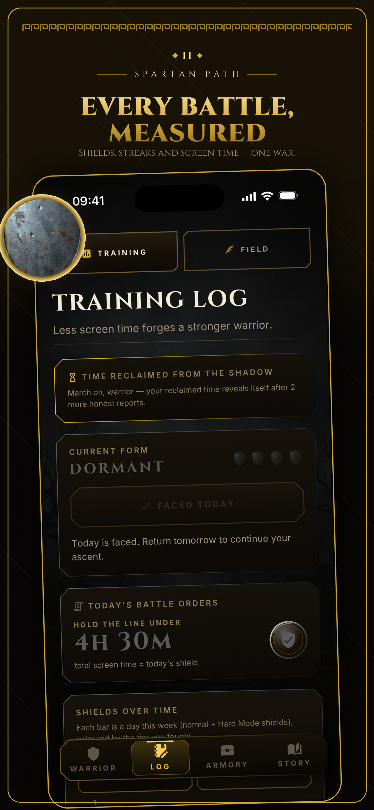 Spartan: Beat Phone Addiction screenshot 3