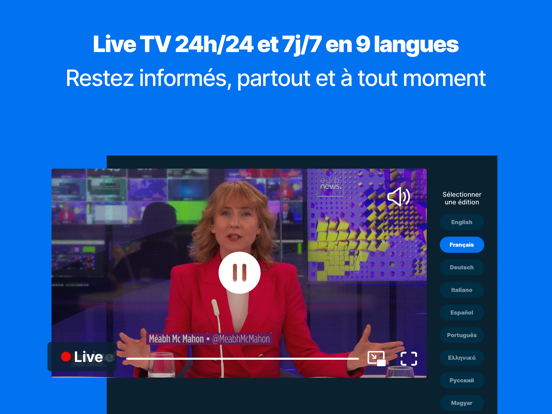 Screenshot #4 pour Euronews - Actu, info en live