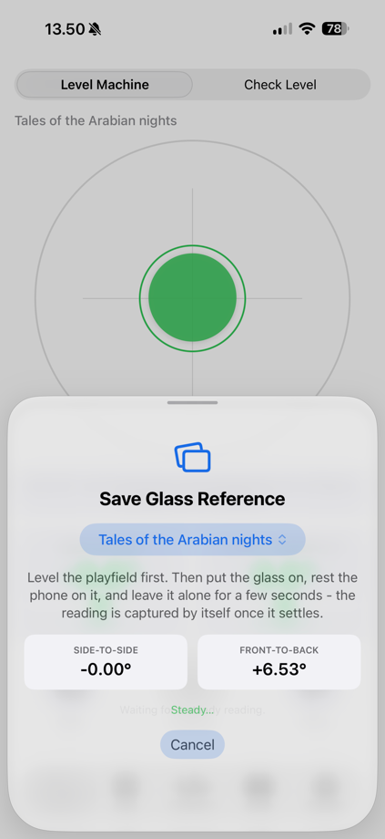 PinLevel: Pinball Leveler App Store screenshot 6