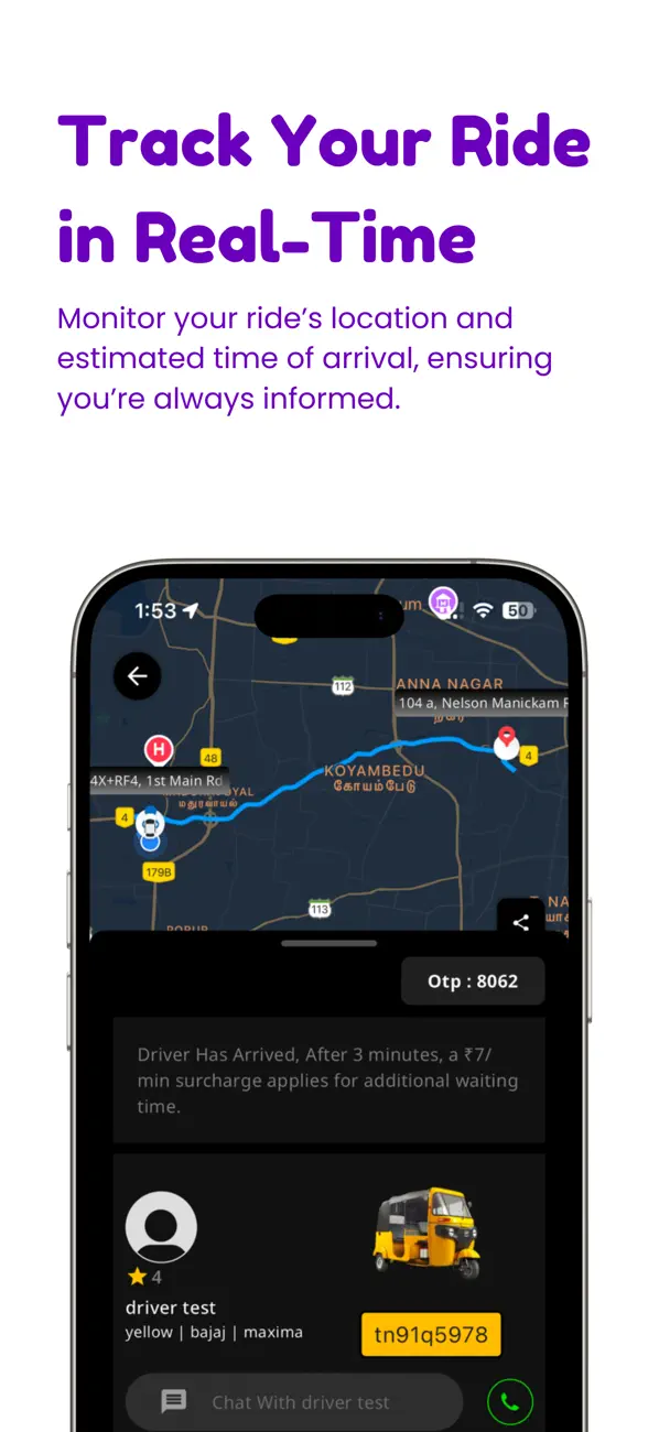 Screenshot #3 pour Hovo - EV Rides for You