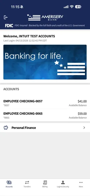 AmeriServ Banking screenshot 3