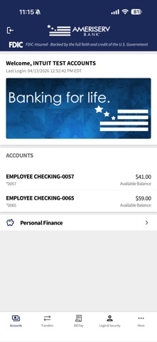 AmeriServ Banking Screenshot 3 of 6