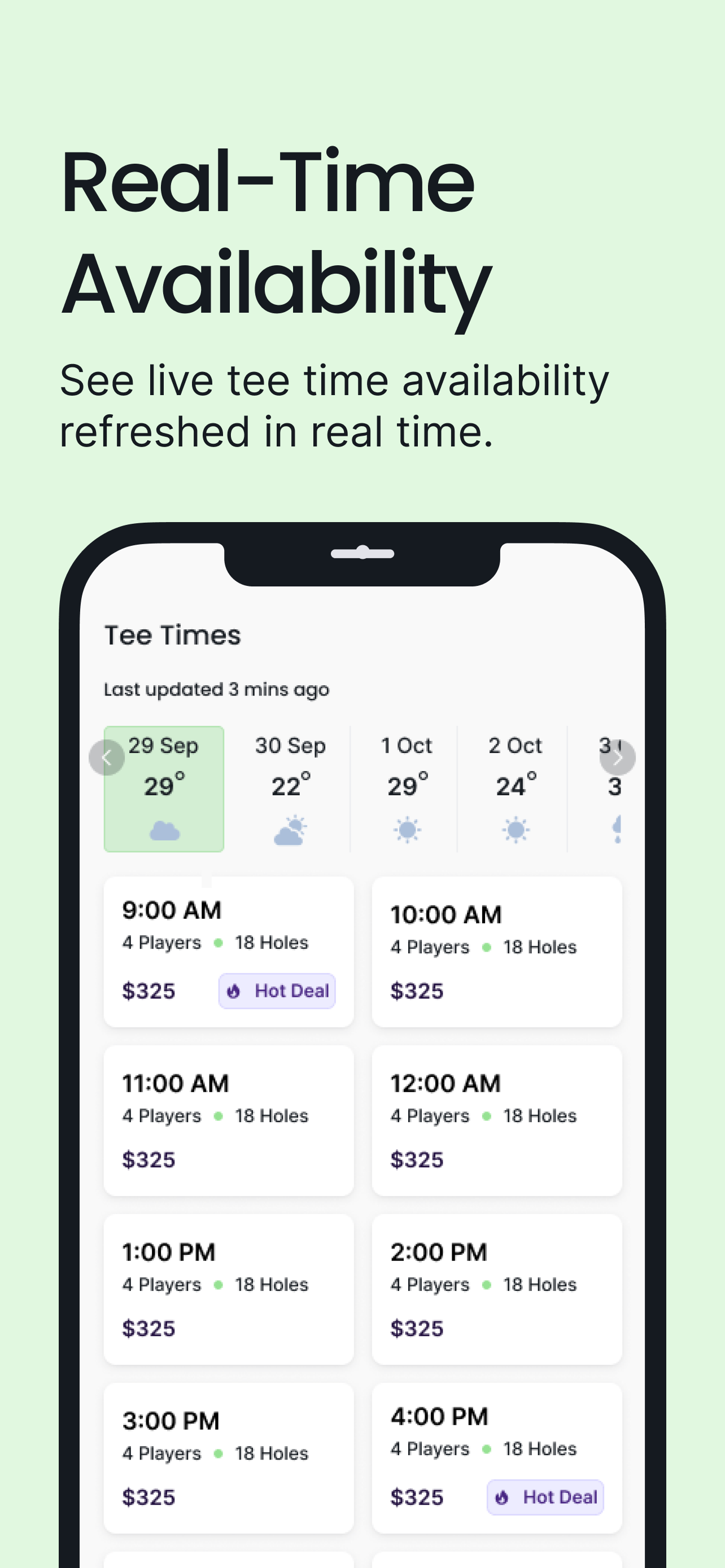 Fairway Finder: Find Tee Times screenshot 5