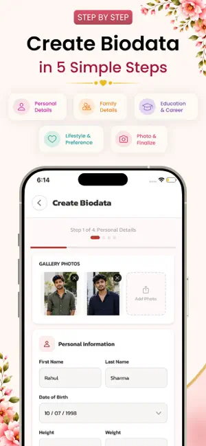 Shaadi Biodata Maker - Rishtaa screenshot 2