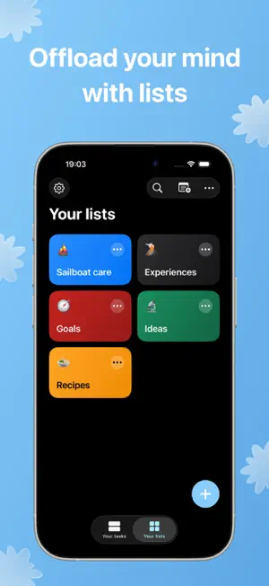 Index ∙ Lists & Tasks screenshot 2