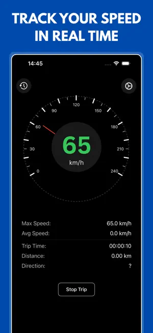 Speedometer: Speed GPS Tracker screenshot 1