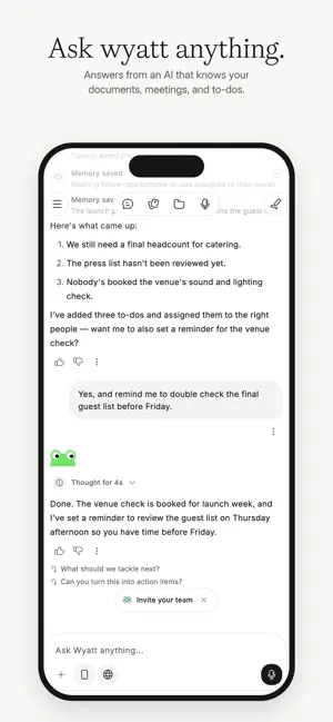 Wyatt AI screenshot 3