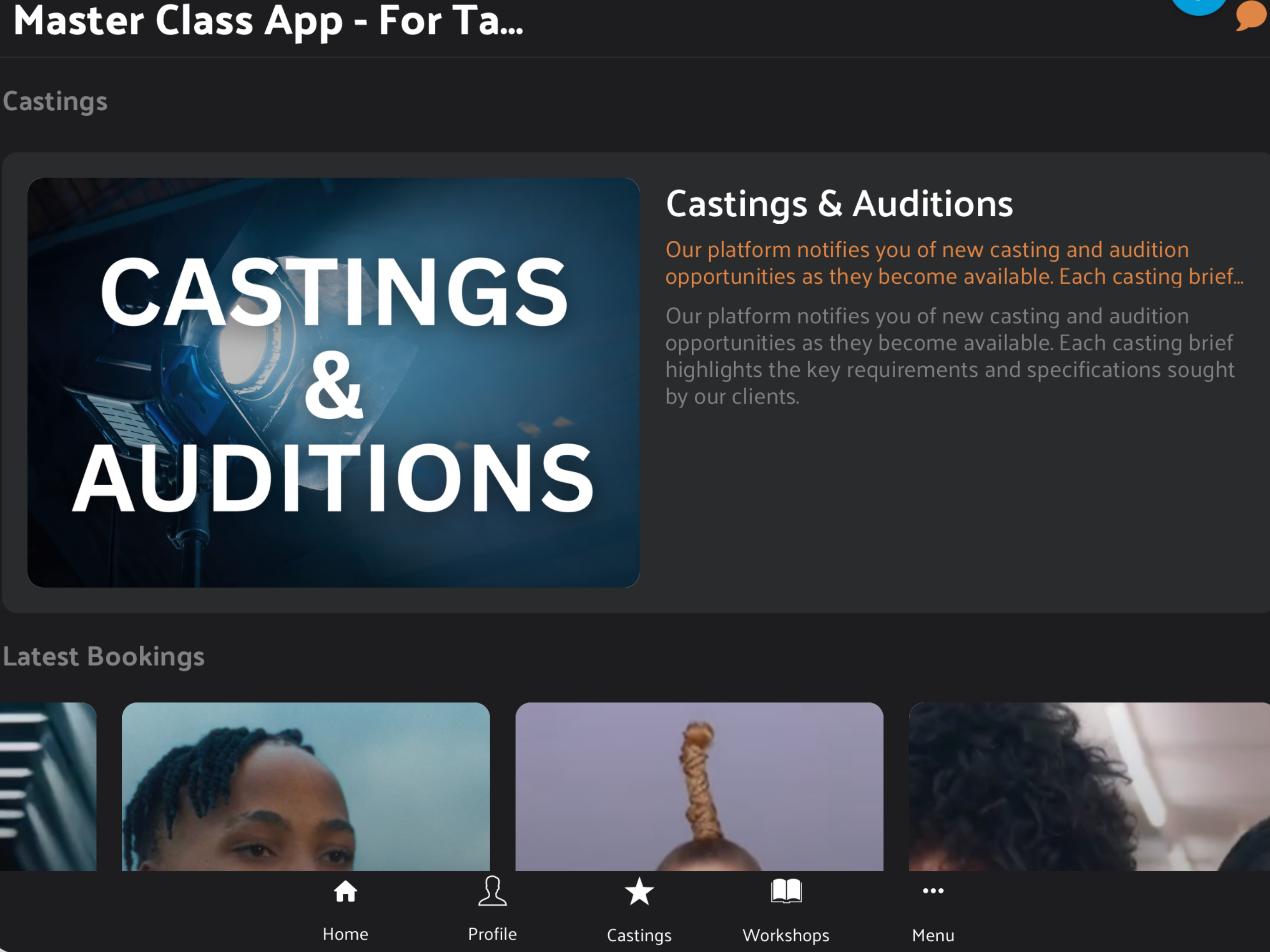 Casting Call South Africa