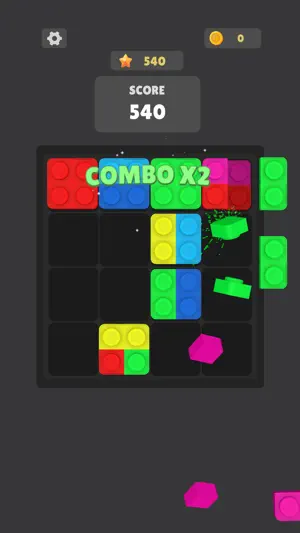 Swipe Blast: Color Merge screenshot 1