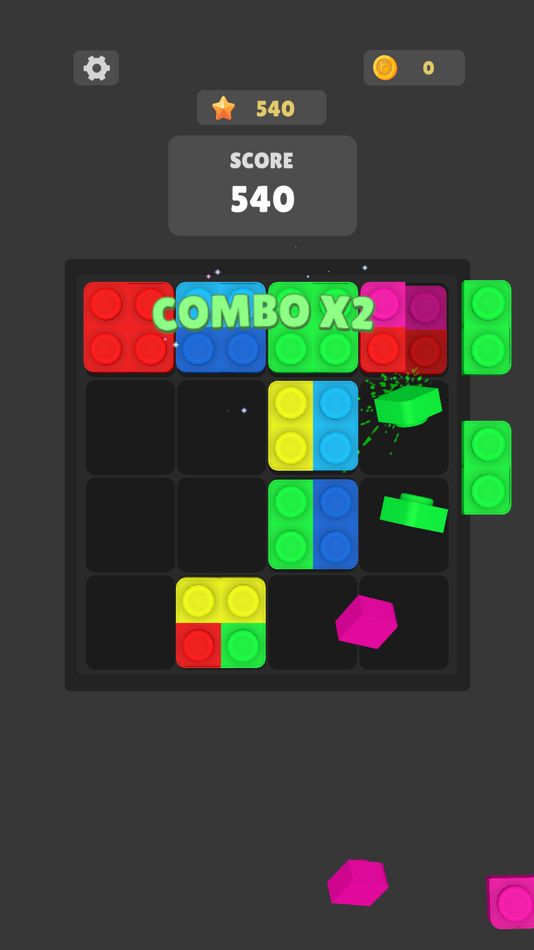 #1. Swipe Blast: Color Merge (iOS) 게시자: Brew Games