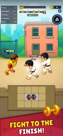 Healthy Fighter - Muscle Clash iPhone screenshot