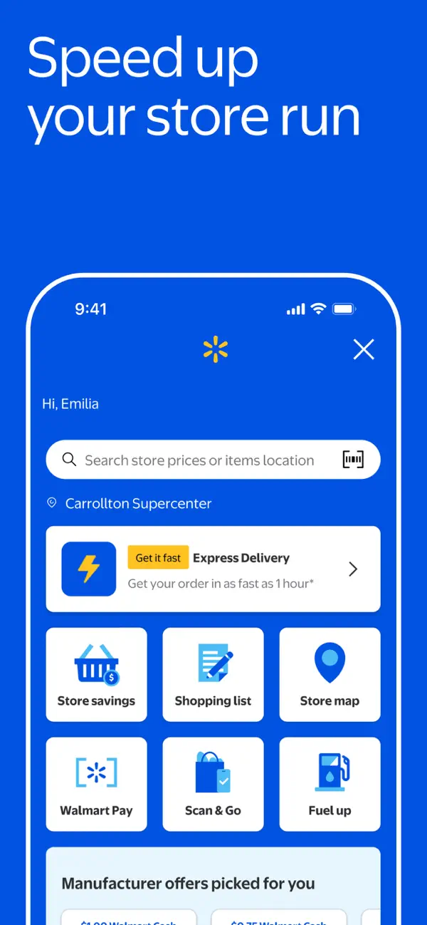 #3. Walmart: Shopping & Savings (iOS) โดย: Walmart