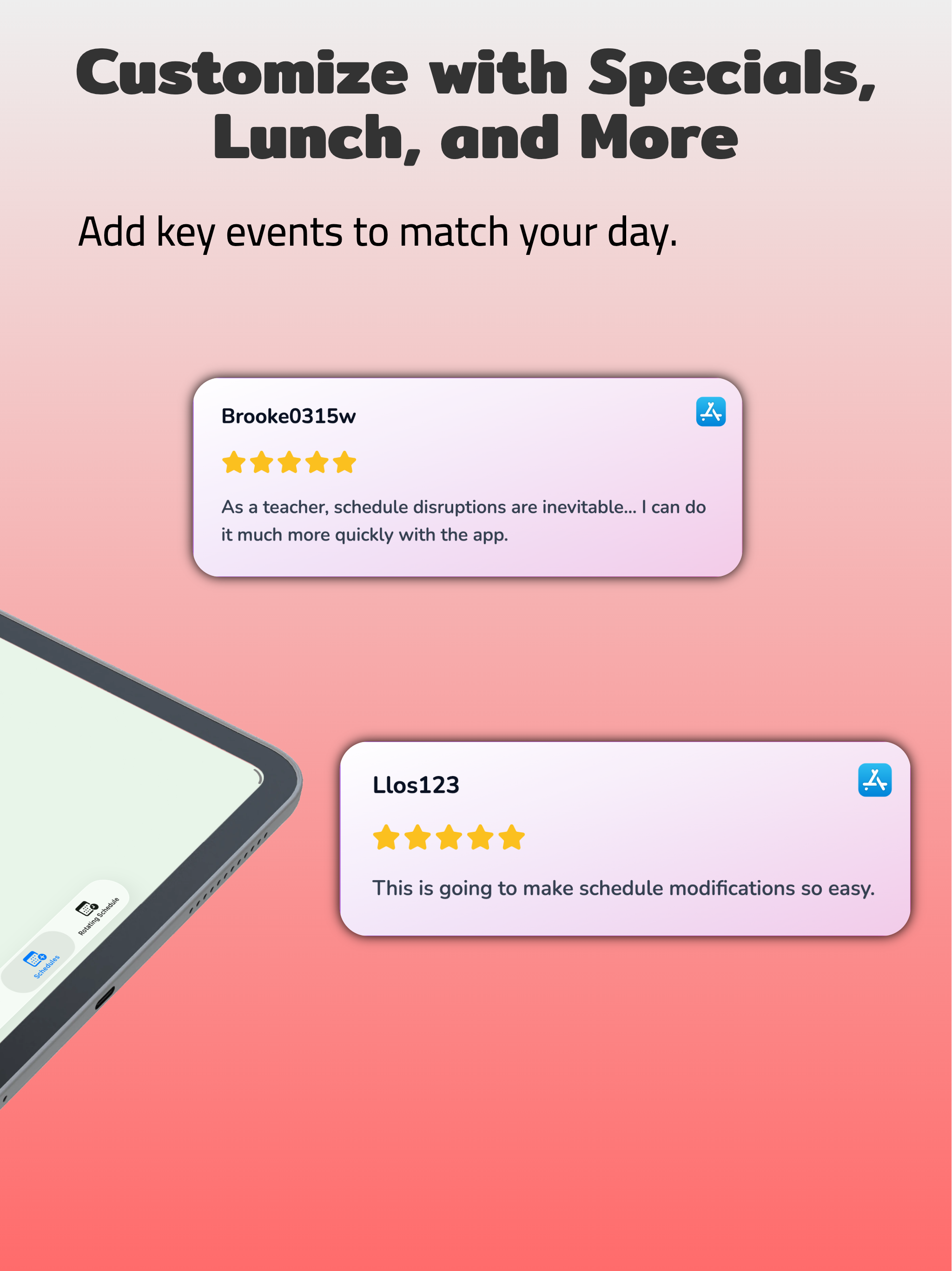 iSchedulEDU - Schedule Alarms
