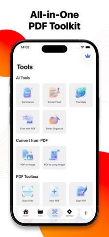 PDF AI: Reader & Scanner iPhone screenshot