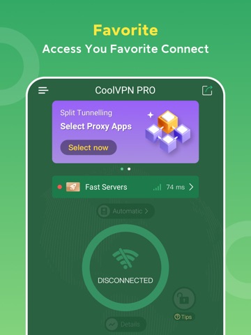 Cool VPN Pro-Secure Proxy VPN iPad screenshot