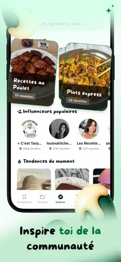Capture d'écran de GoomY: Enregistre Tes Recettes sur iPhone 4