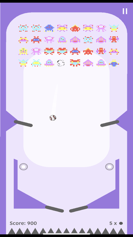 #4. Pinvaders (iOS) 由: ilan TETRUASHVILI