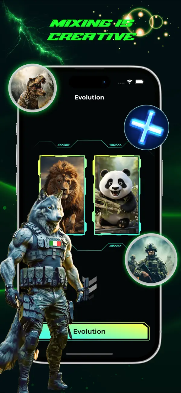 Screenshot #2 pour Animal Fusion & Mix Character