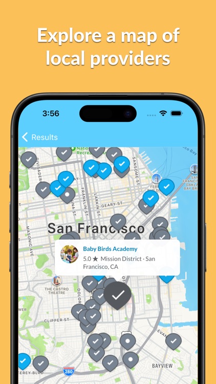 Winnie: Find Child Care Nearby