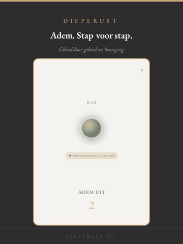 DiepeRust – Ademhaling & Rust iPad screenshot