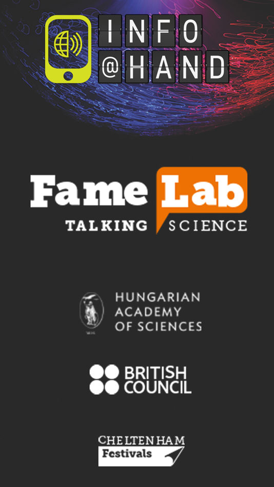 #1. FameLab INFO@HAND (iOS) 来自: MTA SZTAKI
