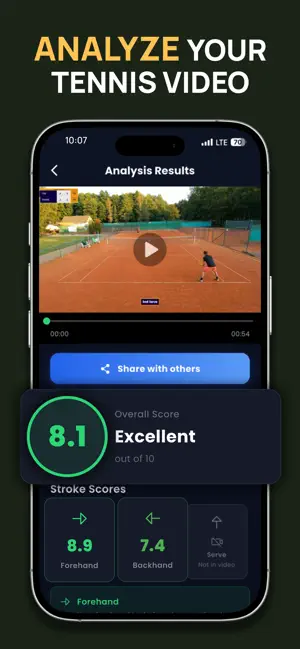 Tennis AI : USTA - UTR Coach screenshot 1