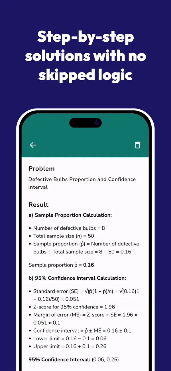 #3. Statistics Problem Solver (iOS) De: Mobile Aplicaciones SL